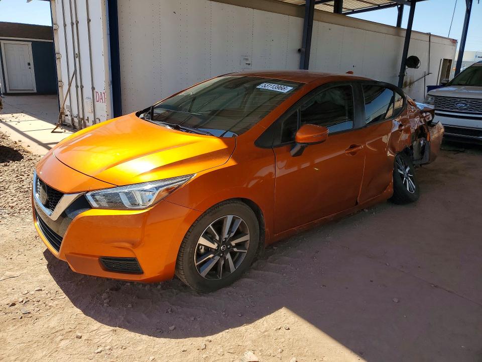 NISSAN VERSA 2021 with VIN 3N1CN8EVXML845709 - Photo from auction