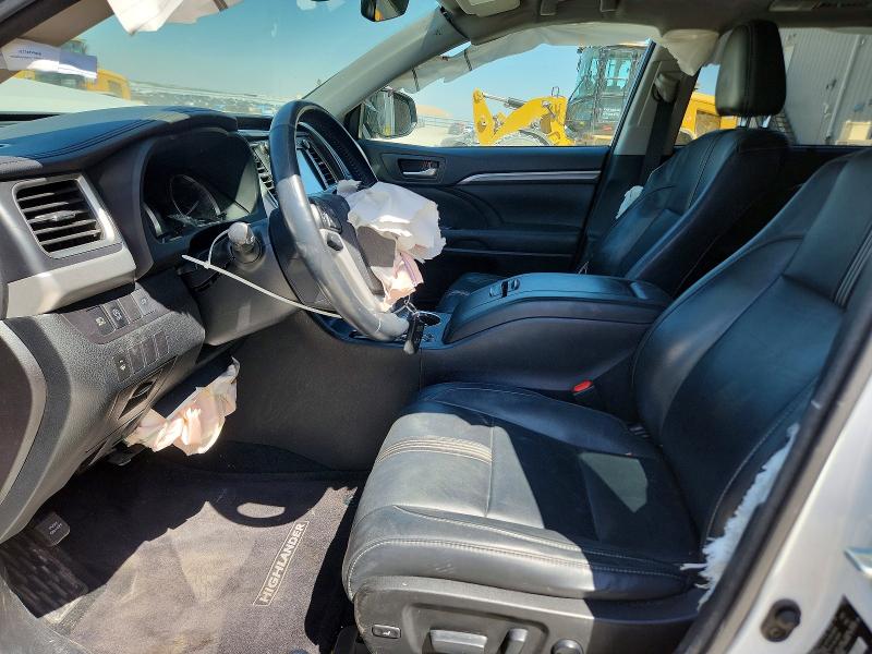 Photo 7 from auction – 2017 TOYOTA HIGHLANDER with VIN 5TDJZRFH0HS433158