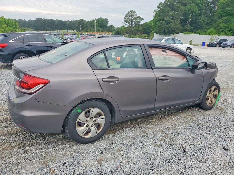 Photo 3 from auction – 2013 HONDA CIVIC with VIN 19XFB2F58DE036454