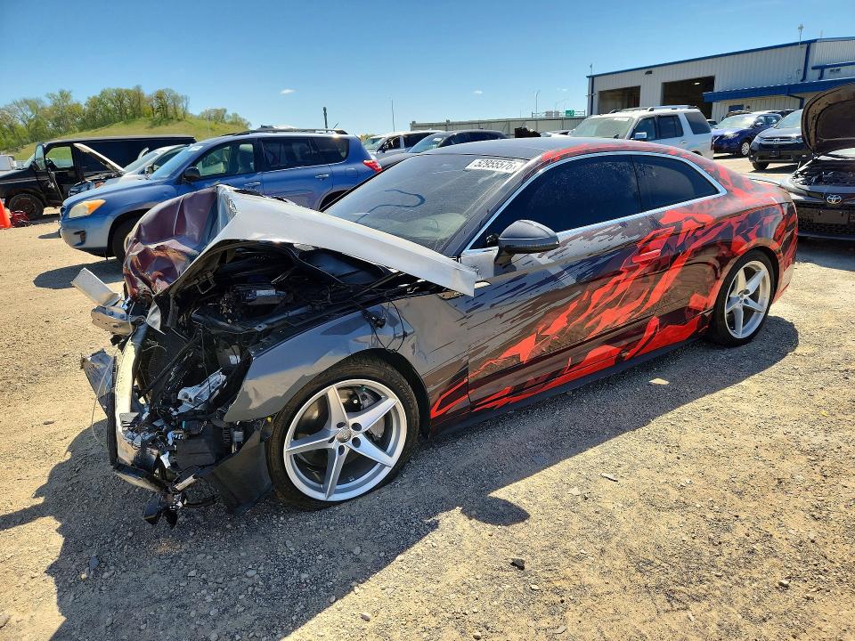 AUDI A5 2018 with VIN WAUTNAF58JA005575 - Photo from auction