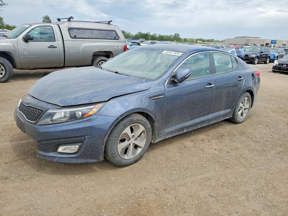 KIA OPTIMA 2015 with VIN KNAGM4A7XF5613175 - Photo from auction