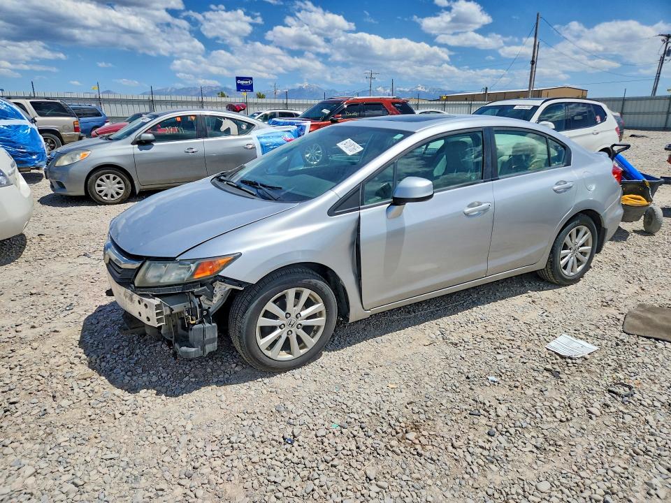 HONDA CIVIC 2012 with VIN 19XFB2F85CE353441 - Photo from auction