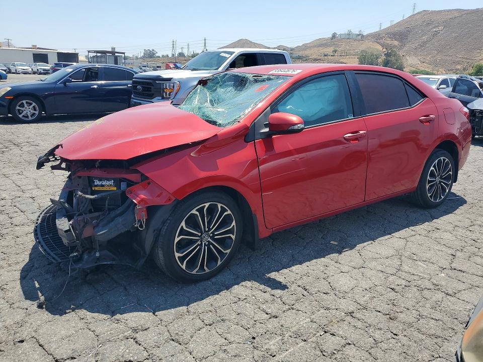 TOYOTA COROLLA 2015 with VIN 5YFBURHE8FP238257 - Photo from auction
