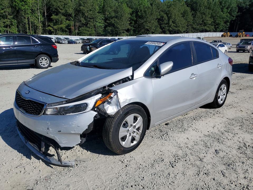 KIA FORTE 2018 with VIN 3KPFK4A79JE171572 - Photo from auction