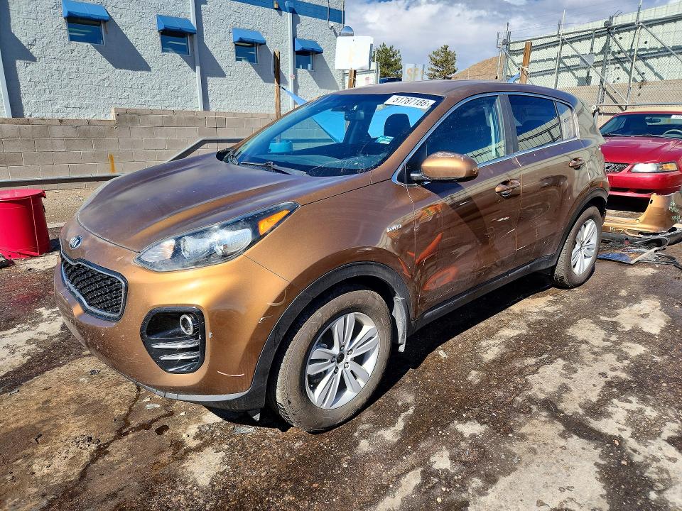 Photo 1 from auction – 2017 KIA SPORTAGE with VIN KNDPMCAC1H7265784