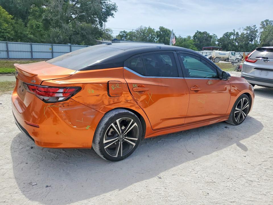 Photo 3 from auction – 2020 NISSAN SENTRA with VIN 3N1AB8DVXLY254833