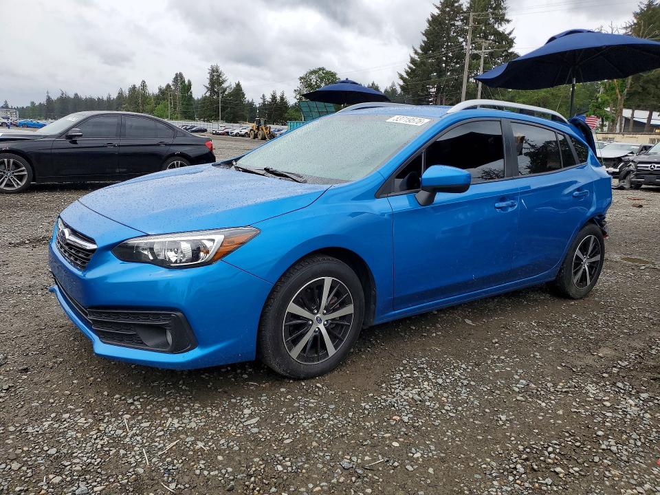 SUBARU IMPREZA 2022 with VIN 4S3GTAV68N3720614 - Photo from auction