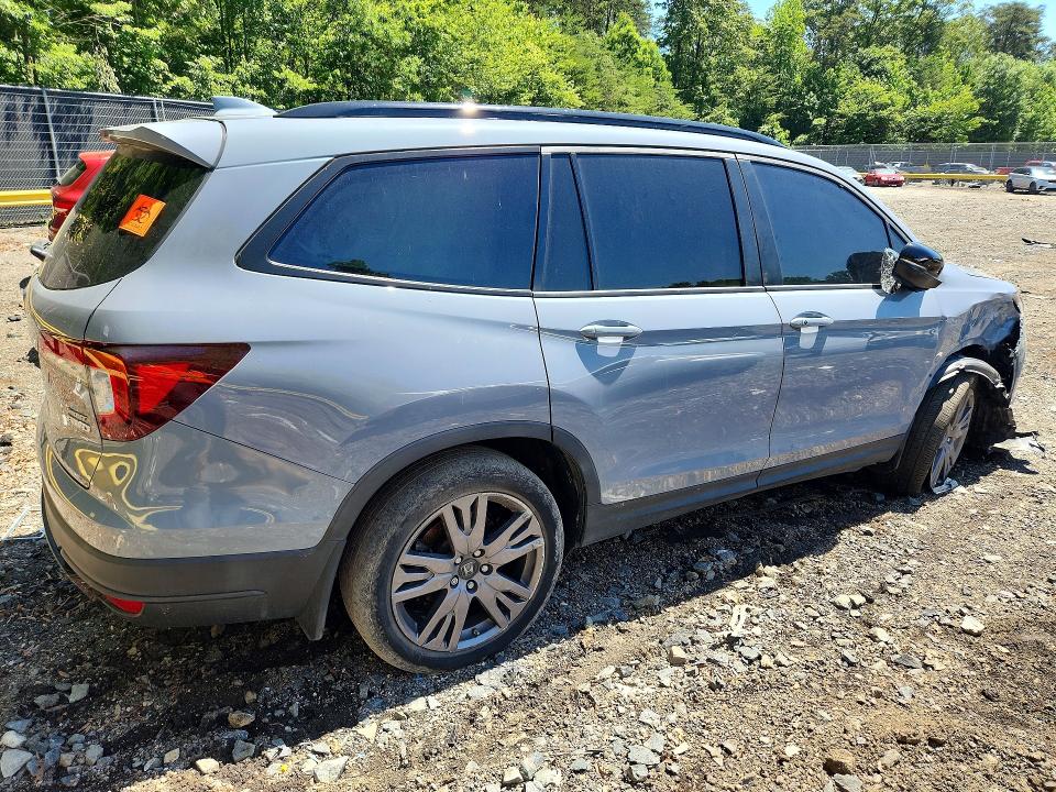 Photo 3 from auction – 2022 HONDA PILOT with VIN 5FNYF6H31NB046271