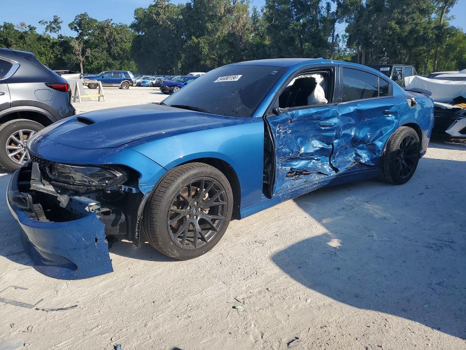 DODGE CHARGER 2023 with VIN 2C3CDXHG0PH603536 - Photo from auction