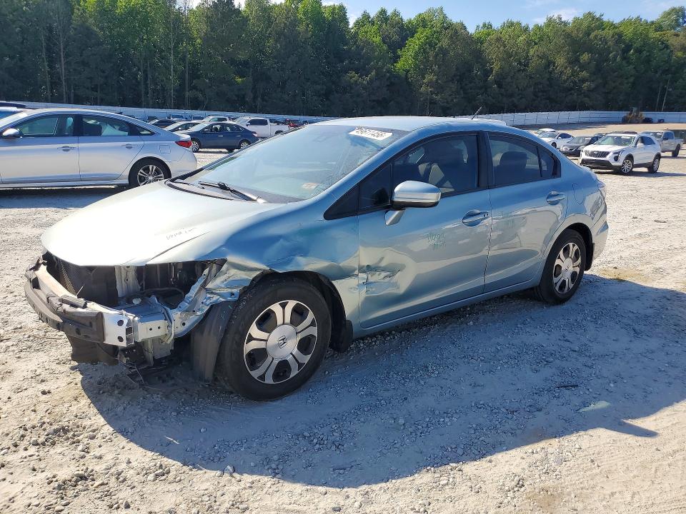 HONDA CIVIC 2014 with VIN 19XFB4F26EE000085 - Photo from auction