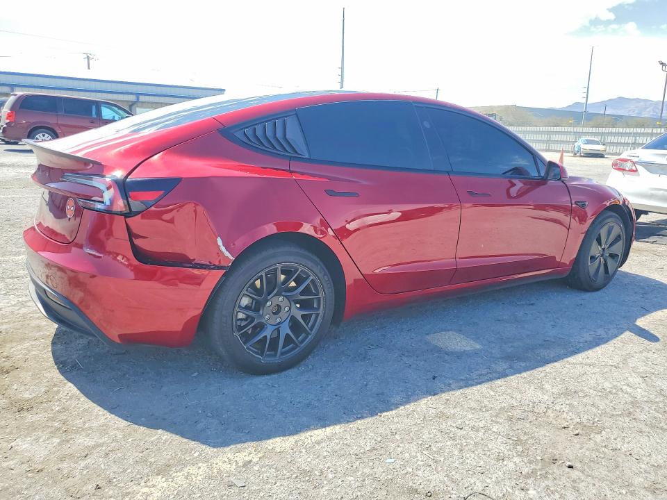Photo 3 from auction – 2025 TESLA MODEL 3 with VIN 5YJ3E1EA9SF994951