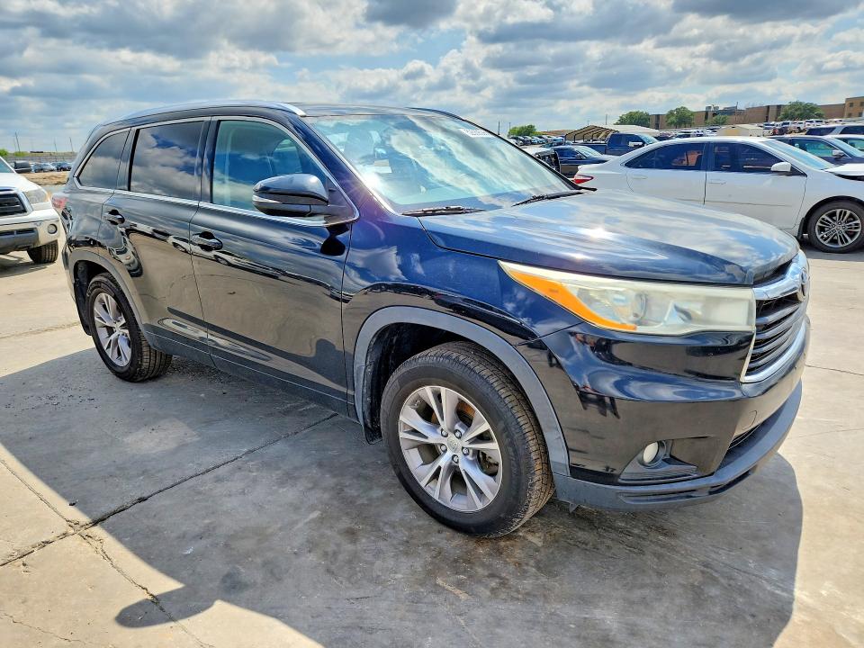 Foto 4 de la subasta – 2014 TOYOTA HIGHLANDER con VIN 5TDJKRFH6ES061440