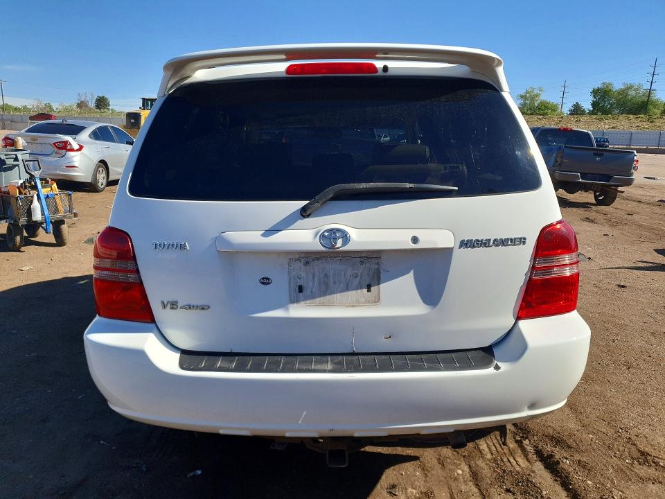 Photo 6 from auction – 2002 TOYOTA HIGHLANDER with VIN JTEHF21A120058671