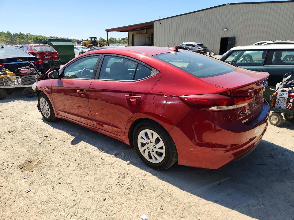 Photo 2 from auction – 2017 HYUNDAI ELANTRA with VIN KMHD74LF1HU091607