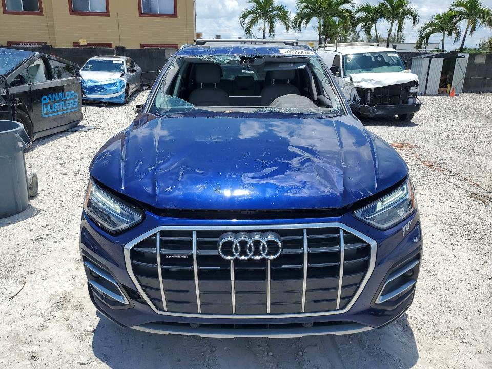Photo 5 from auction – 2021 AUDI Q5 with VIN WA1AAAFY4M2102863