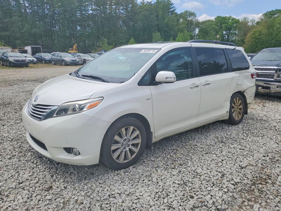 TOYOTA SIENNA 2017 with VIN 5TDDZ3DC6HS151480 - Photo from auction