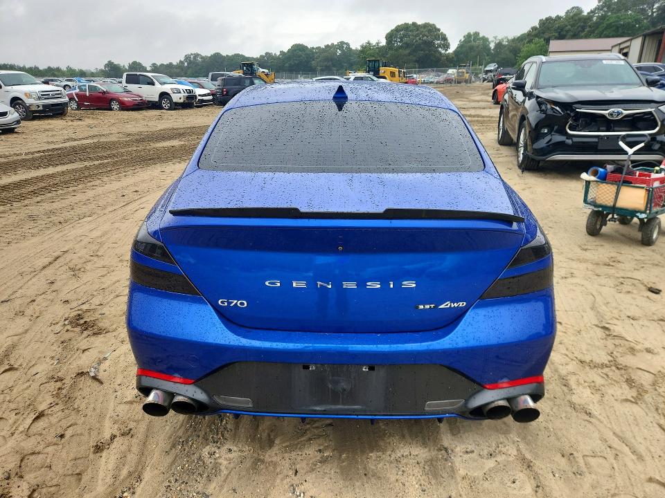 Photo 6 from auction – 2022 GENESIS G70 with VIN KMTG54TE4NU085294