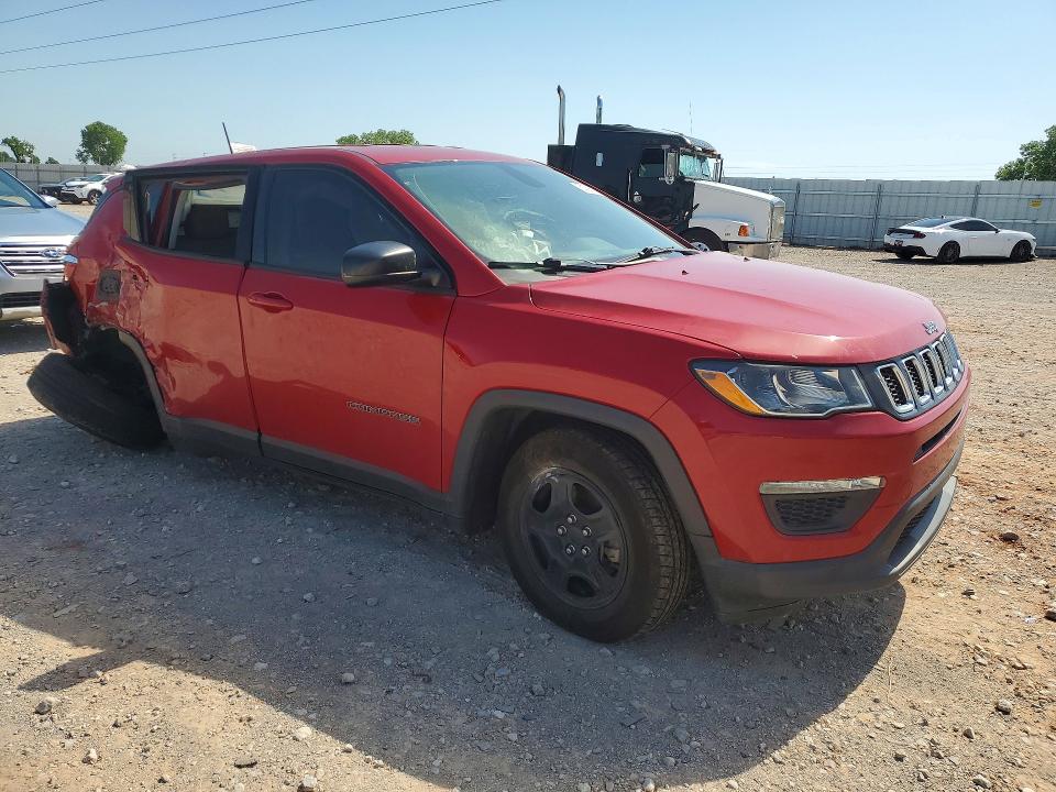 Photo 4 from auction – 2020 JEEP COMPASS with VIN 3C4NJCABXLT134073