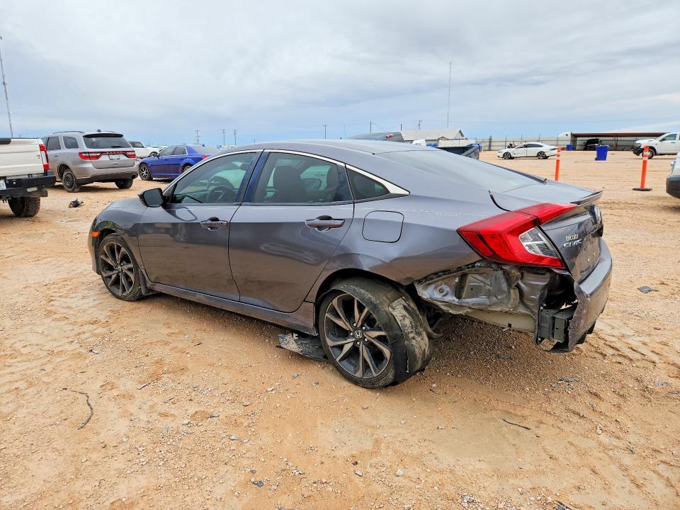 Photo 2 from auction – 2021 HONDA CIVIC with VIN 2HGFC2F81MH548232