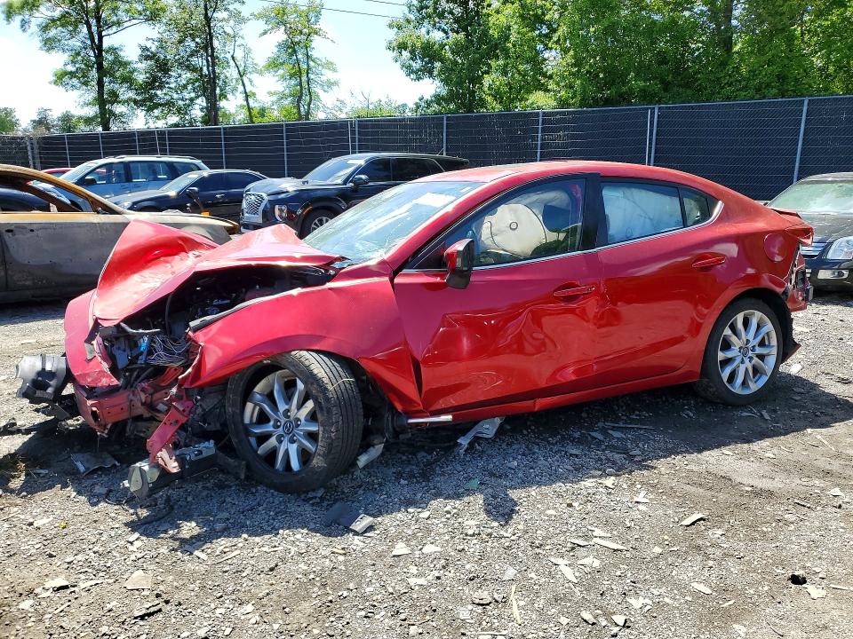 MAZDA 3 2016 with VIN JM1BM1X37G1298098 - Photo from auction