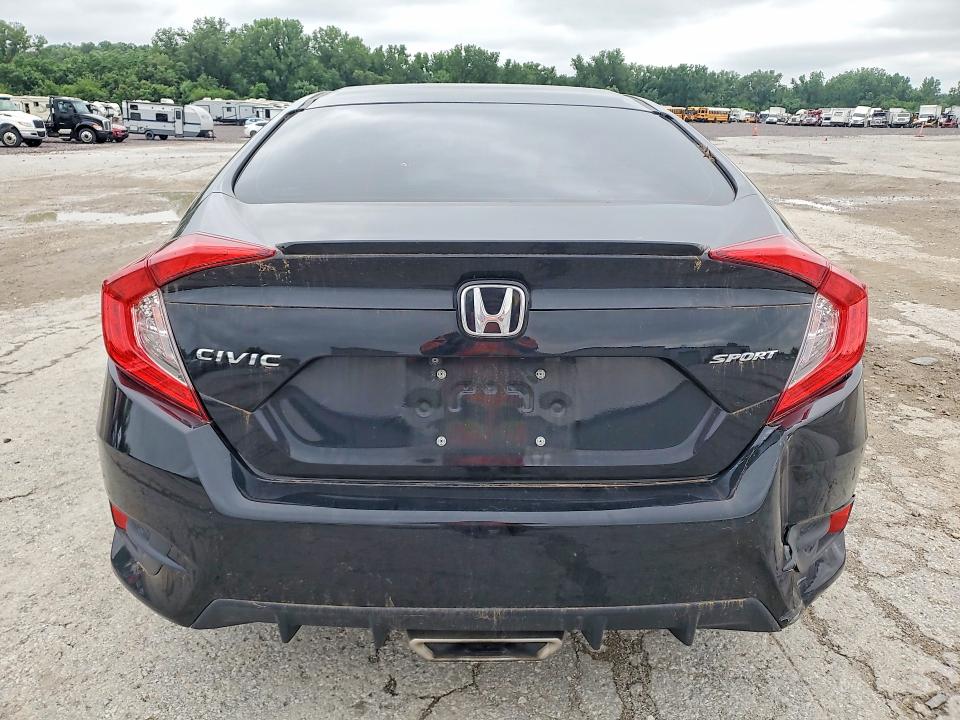 Photo 6 from auction – 2020 HONDA CIVIC with VIN 19XFC2F81LE025141