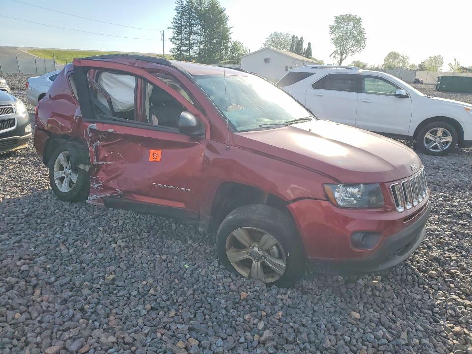 Photo 4 from auction – 2016 JEEP COMPASS with VIN 1C4NJDBB5GD779259
