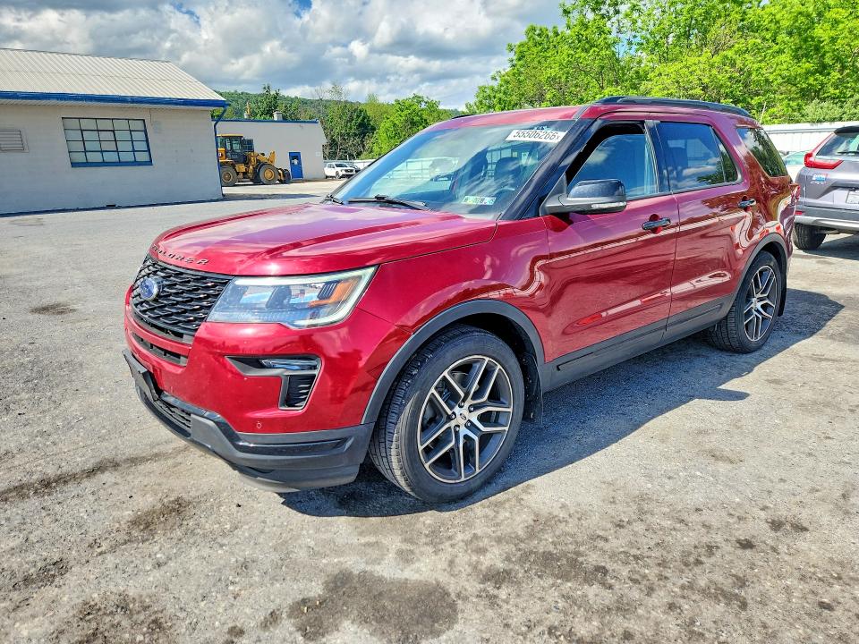 FORD EXPLORER 2019 with VIN 1FM5K8GT2KGA82639 - Photo from auction
