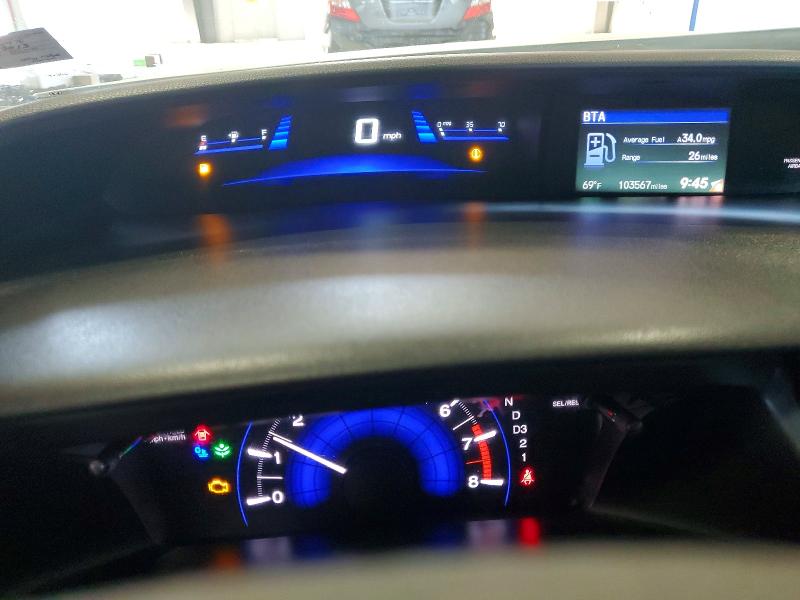 Photo 9 from auction – 2013 HONDA CIVIC with VIN 19XFB2F52DE248976