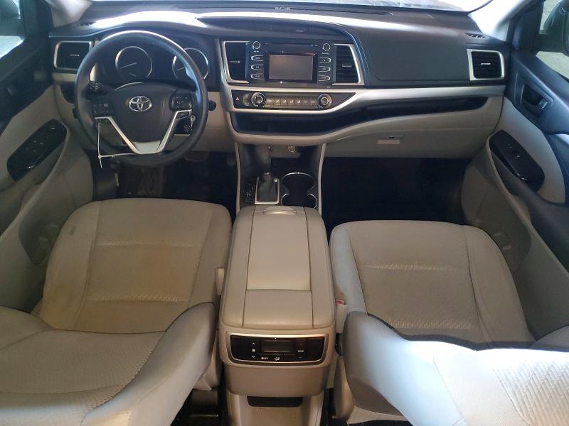 Photo 8 from auction – 2016 TOYOTA HIGHLANDER with VIN 5TDZKRFH0GS175830