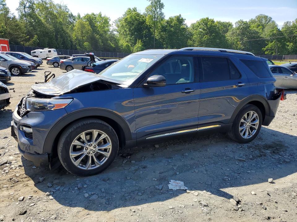 FORD EXPLORER 2021 with VIN 1FMSK7FH1MGB68179 - Photo from auction