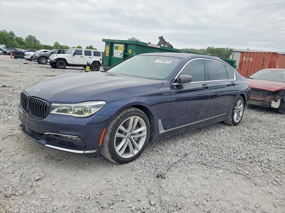 BMW 750 2016 with VIN WBA7F2C59GG419558 - Photo from auction