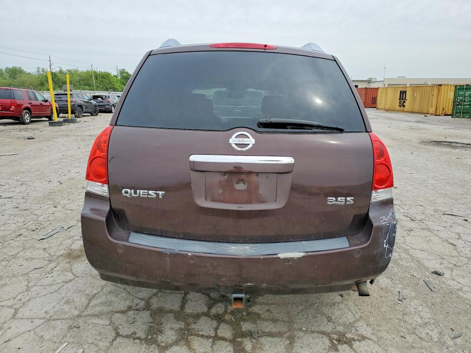 Photo 6 from auction – 2007 NISSAN QUEST with VIN 5N1BV28U77N123901