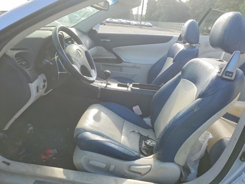 Photo 7 from auction – 2010 LEXUS IS with VIN JTHFF2C2XA2510751