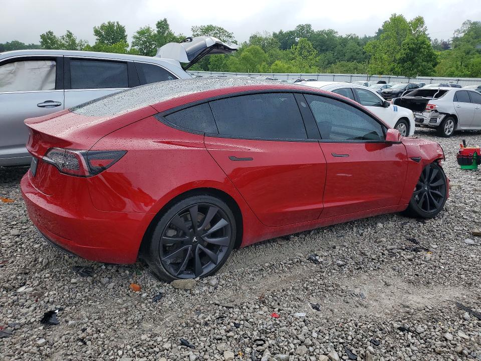 Photo 3 from auction – 2019 TESLA MODEL 3 with VIN 5YJ3E1EB6KF389794