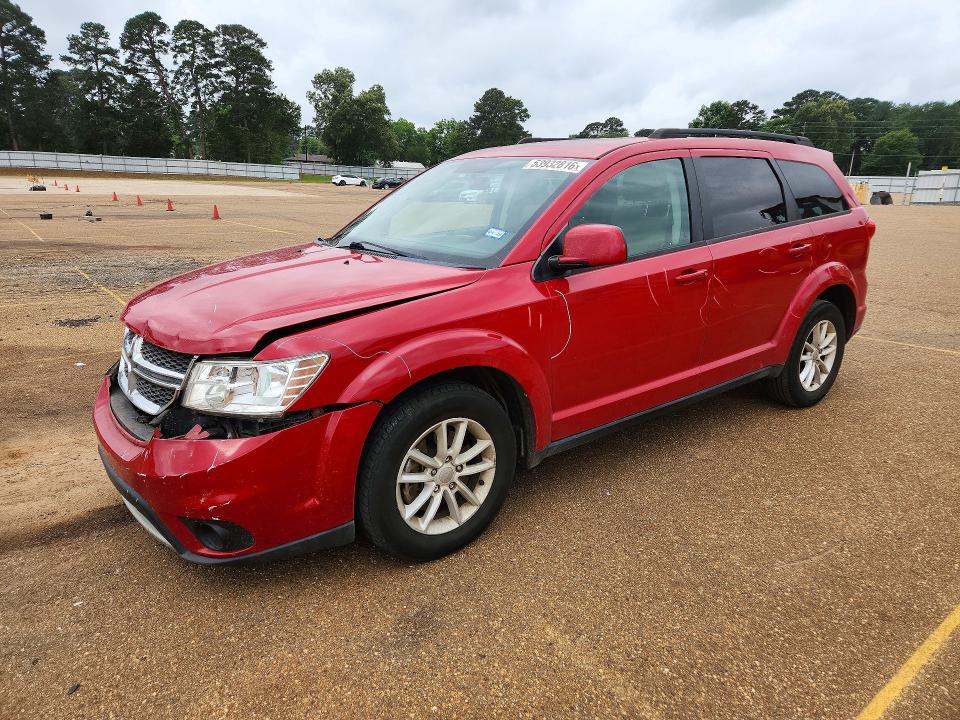 DODGE JOURNEY 2016 with VIN 3C4PDCBG6GT223882 - Photo from auction