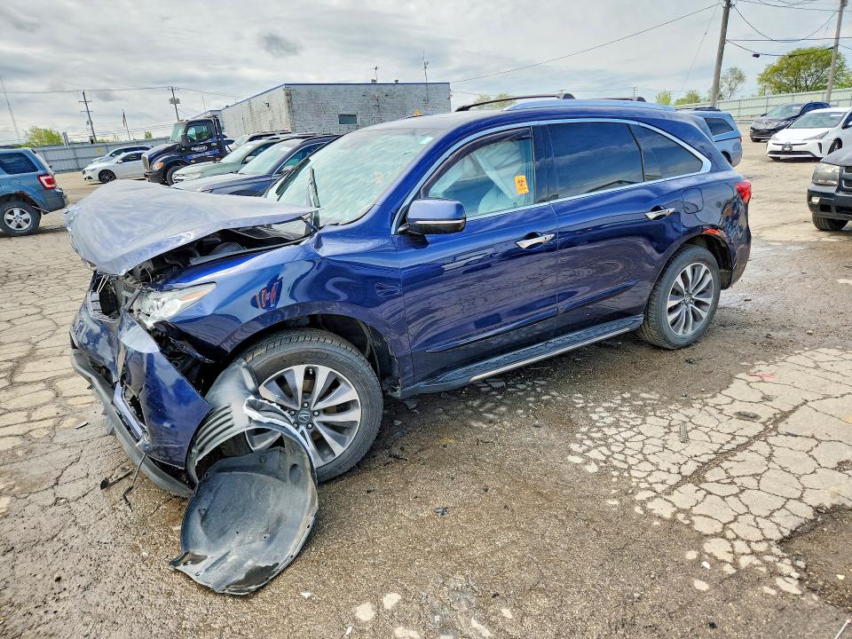 ACURA MDX 2016 con VIN 5FRYD4H47GB002246 - Foto de la subasta