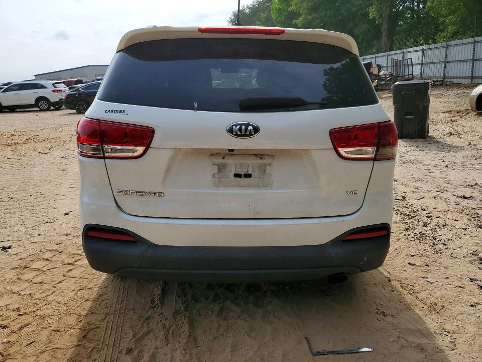 Photo 6 from auction – 2017 KIA SORENTO with VIN 5XYPG4A58HG213571