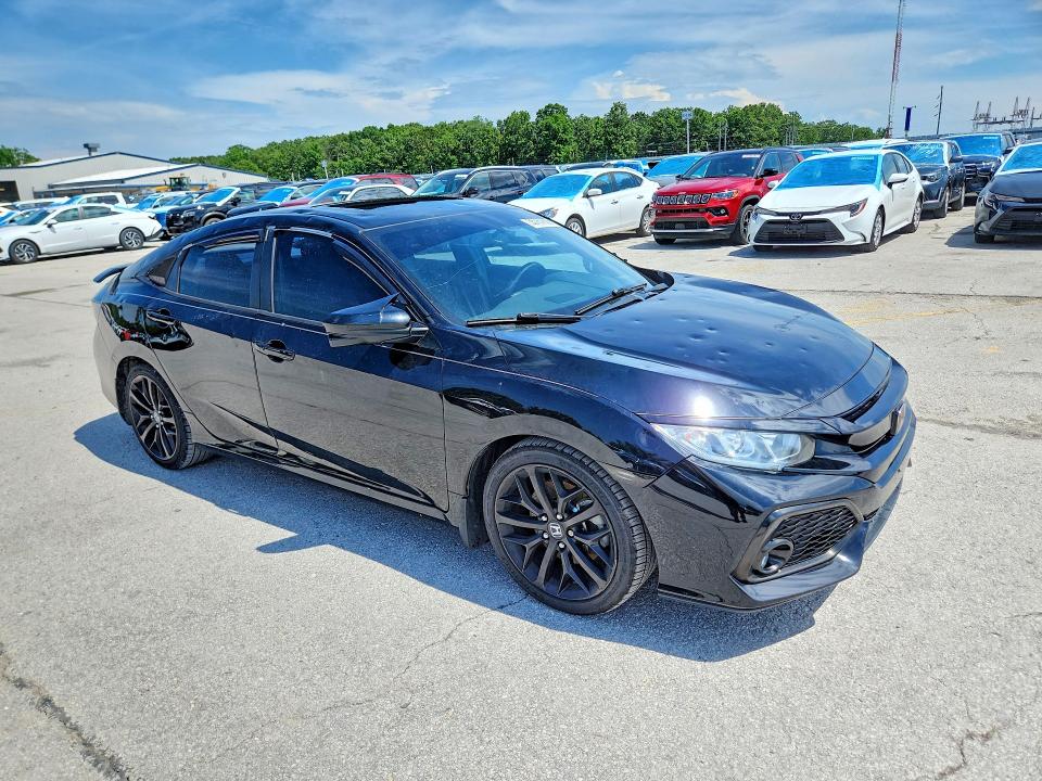 Photo 4 from auction – 2019 HONDA CIVIC with VIN 2HGFC1E57KH705843