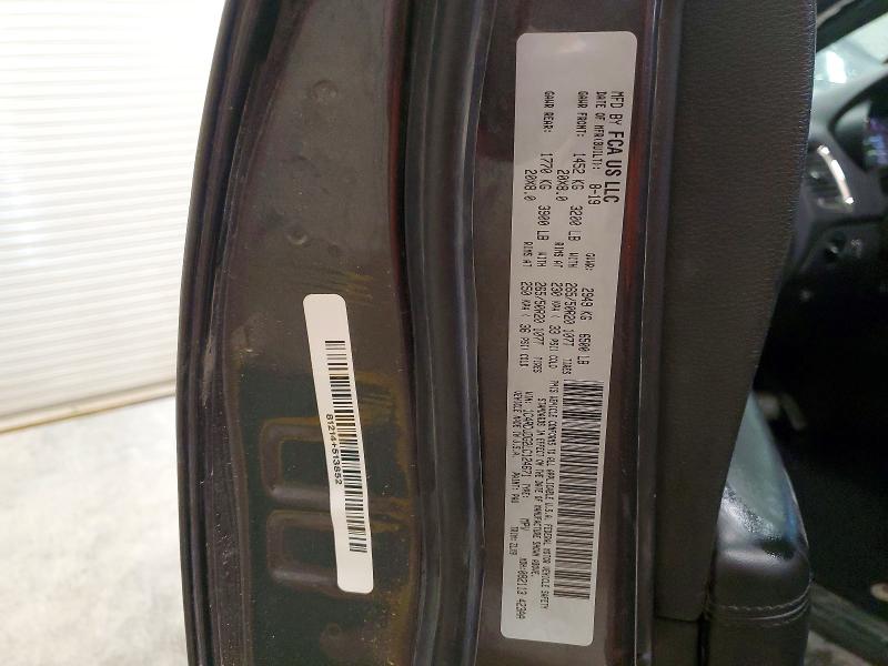 Photo 14 from auction – 2020 DODGE DURANGO with VIN 1C4RDJDG2LC124671