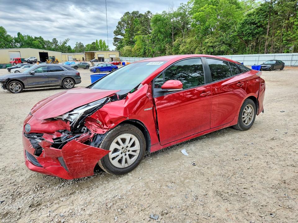 TOYOTA PRIUS 2017 with VIN JTDKBRFU2H3535567 - Photo from auction