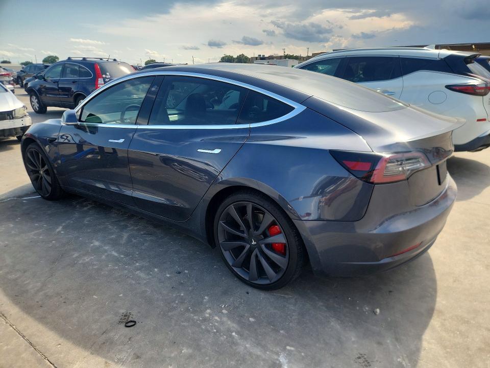 Photo 2 from auction – 2020 TESLA MODEL 3 with VIN 5YJ3E1EC3LF796210