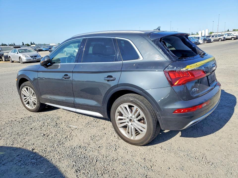 Photo 2 from auction – 2018 AUDI Q5 with VIN WA1CNAFY8J2070802