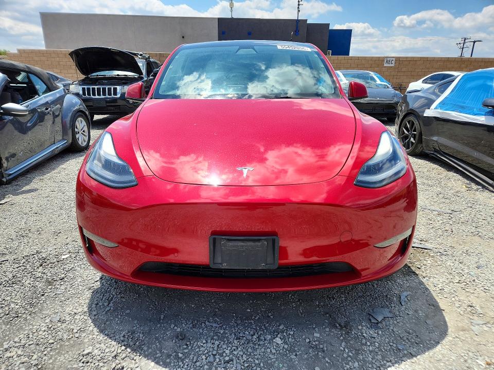 Photo 5 from auction – 2022 TESLA MODEL Y with VIN 7SAYGDEF0NF342742