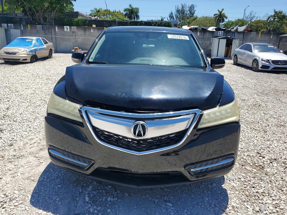 Photo 5 from auction – 2015 ACURA MDX with VIN 5FRYD3H25FB013592