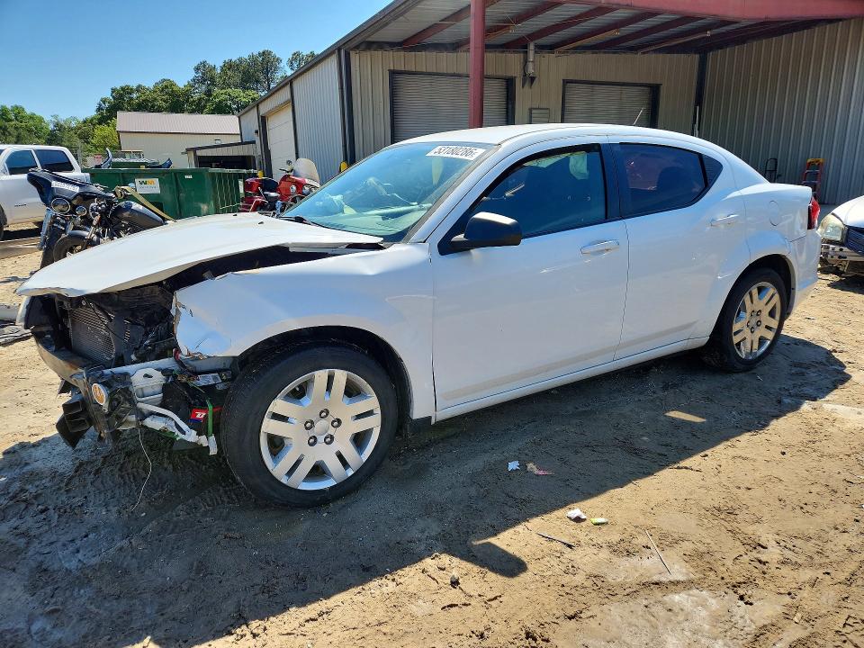 DODGE AVENGER 2014 with VIN 1C3CDZAB4EN133588 - Photo from auction