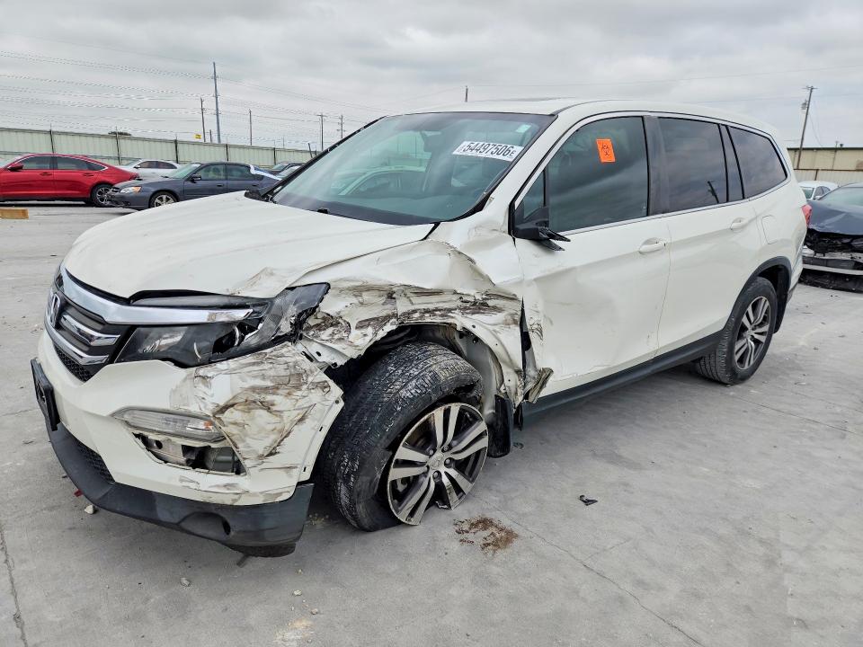 HONDA PILOT 2016 with VIN 5FNYF5H51GB054823 - Photo from auction