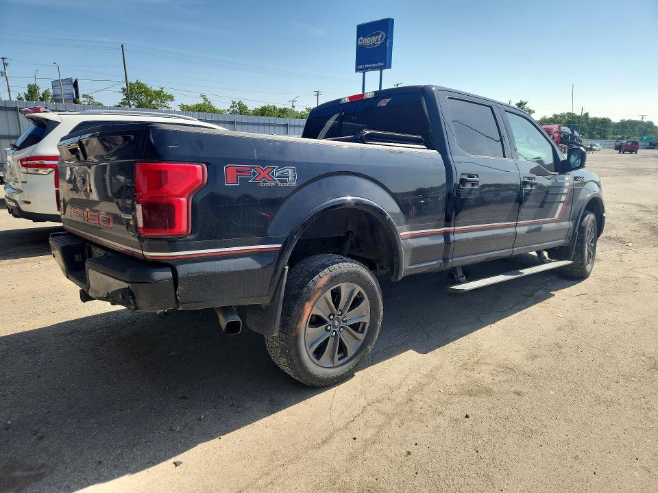 Photo 3 from auction – 2018 FORD F150 with VIN 1FTFW1EG8JFD98514