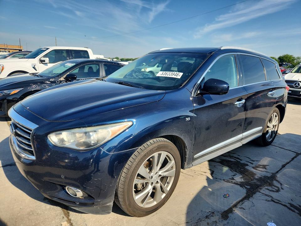 Photo 1 from auction – 2015 INFINITI QX60 with VIN 5N1AL0MN2FC523766