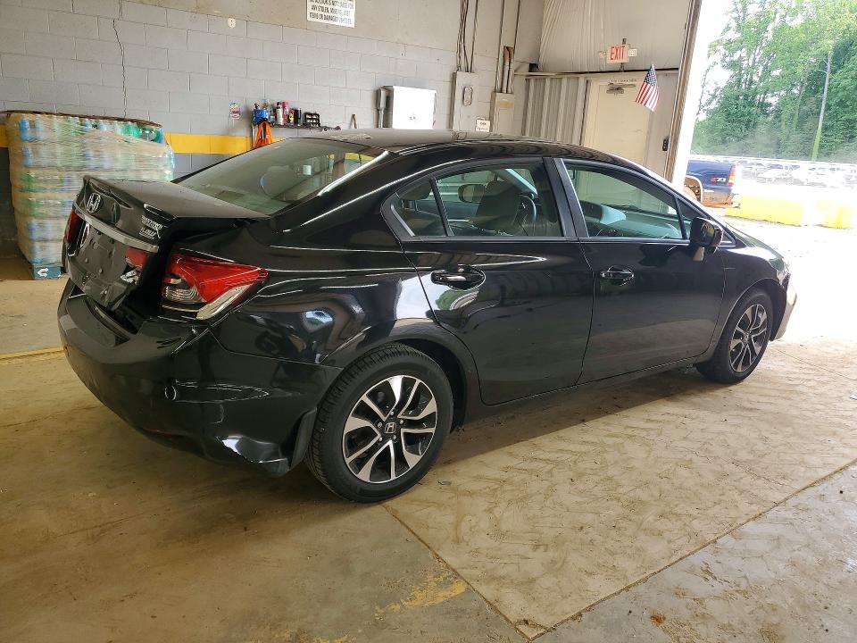 Photo 3 from auction – 2014 HONDA CIVIC with VIN 19XFB2F85EE010034