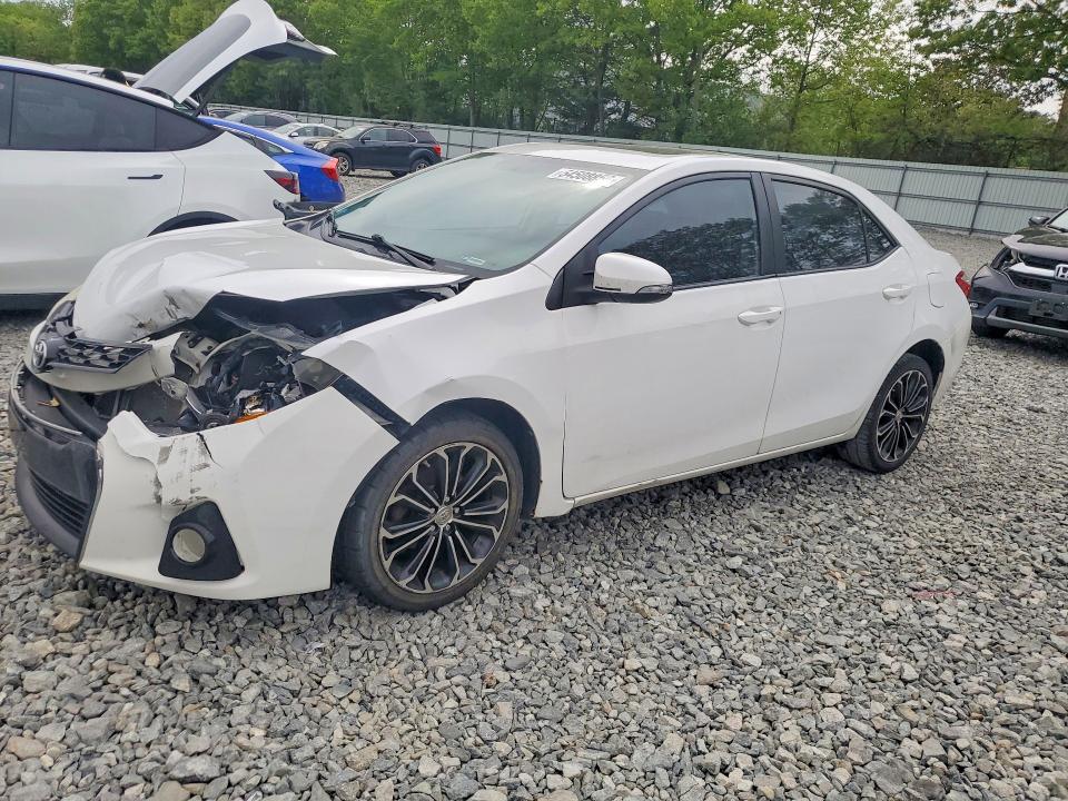 TOYOTA COROLLA 2015 with VIN 2T1BURHE0FC250502 - Photo from auction